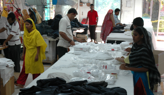 garments export