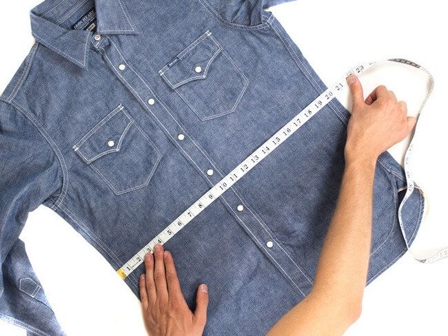 Garment measurement process