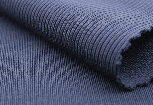 Rib knit fabric